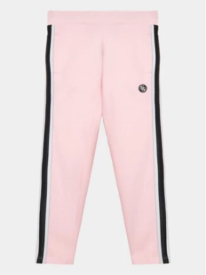 Guess Spodnie dresowe J3YQ13 KA6R3 Różowy Relaxed Fit