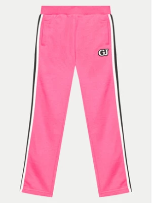 Guess Spodnie dresowe J4YQ12 KA6R4 Różowy Relaxed Fit