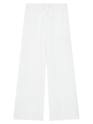 Guess Spodnie dresowe J5BQ11 K0742 Écru Wide Leg