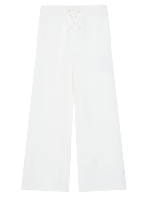 Guess Spodnie dresowe J5BQ11 K0742 Écru Wide Leg Kremowy