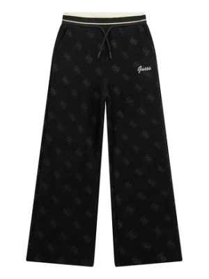 Guess Spodnie dresowe J5BQ17 K1902 Czarny Wide Leg