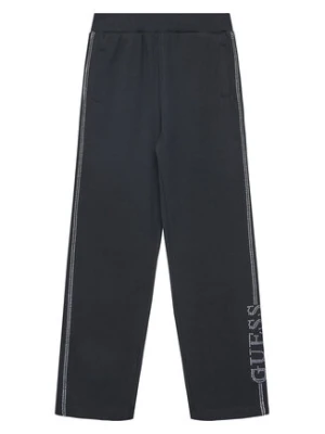 Guess Spodnie dresowe J5YQ12 KA6R4 Czarny Regular Fit