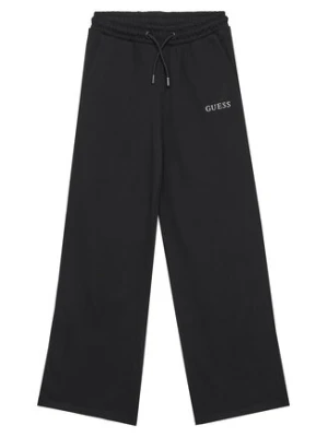 Guess Spodnie dresowe J5YQ14 KA6R4 Czarny Regular Fit