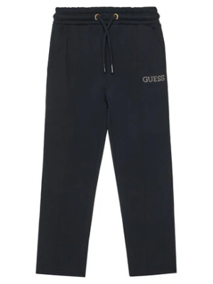 Guess Spodnie dresowe J5YQ17 KAV34 Czarny Regular Fit