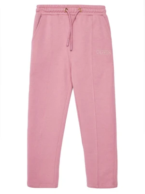 Guess Spodnie dresowe J5YQ17 KAV34 Różowy Regular Fit
