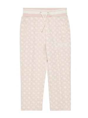 Guess Spodnie dresowe J5YQ34 KB212 Różowy Regular Fit