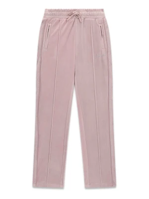 Guess Spodnie dresowe J6BB15 K7266 Różowy jasny Slim Fit
