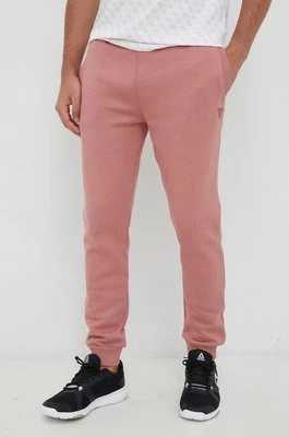 Guess spodnie dresowe ALDWIN kolor różowy melanżowe Z2YB22 K9V31