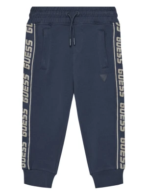 Guess Spodnie dresowe L2YQ48 K6ZS1 Granatowy Regular Fit