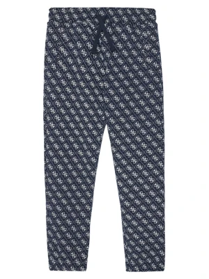Guess Spodnie dresowe L5YQ15 KA6R4 Granatowy Regular Fit
