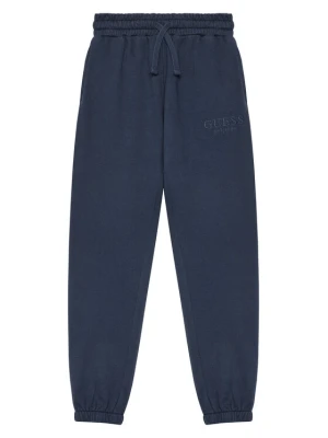 Guess Spodnie dresowe L5YQ19 KAV34 Granatowy Regular Fit