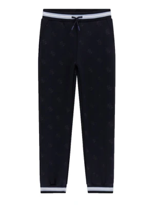 Guess Spodnie dresowe L6RB05 KAZQ2 Granatowy Regular Fit