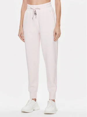 Guess Spodnie dresowe Logo W4RB46 KBYE2 Różowy Regular Fit
