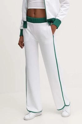 Guess spodnie dresowe MYLAH kolor biały gładkie V4GB02 KBFB2