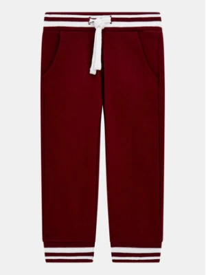 Guess Spodnie dresowe N5YQ1 K0170 Bordowy Regular Fit
