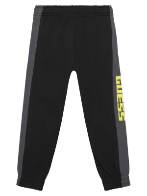 Guess Spodnie dresowe N6RB01 KA6R4 Czarny Regular Fit
