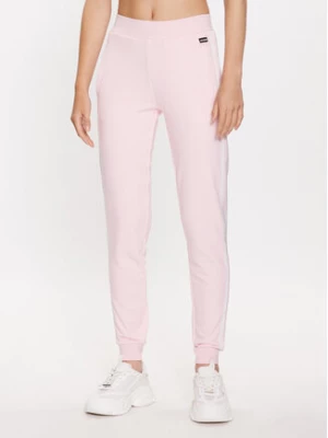 Guess Spodnie dresowe Rosas V3YB20 KBV71 Różowy Regular Fit