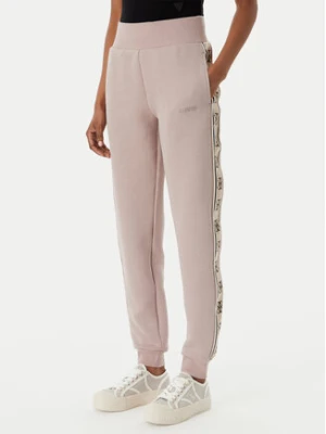 Zdjęcie produktu Guess Spodnie dresowe V2YB15 KB3P2 Beżowy Regular Fit