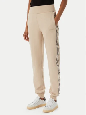 Guess Spodnie dresowe V2YB15 KB3P2 Beżowy Regular Fit