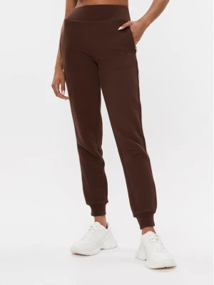 Guess Spodnie dresowe V2YB15 KB3P2 Brązowy Regular Fit