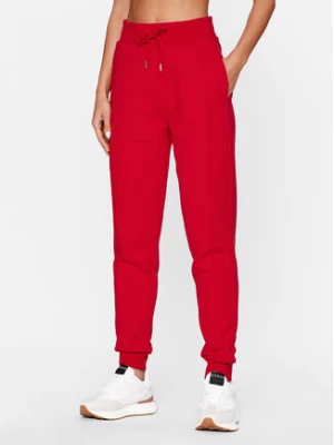 Guess Spodnie dresowe V3BB14 KBXX1 Czerwony Regular Fit