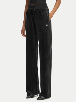 Guess Spodnie dresowe V3BB26 K0232 Czarny Regular Fit