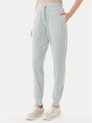 Guess Spodnie dresowe V3BB27 K0232 Zielony Regular Fit