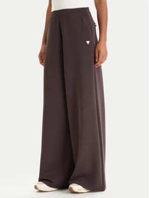 Guess Spodnie dresowe V4YB07 KCAY2 Brązowy Relaxed Fit