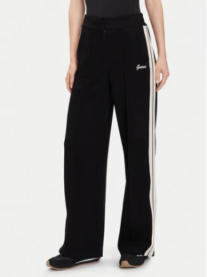Guess Spodnie dresowe V5BB16 KCX52 Czarny Wide Leg