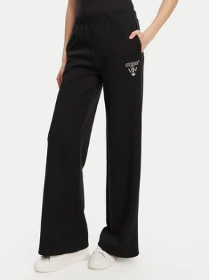 Guess Spodnie dresowe V5RB12 KC3D2 Czarny Regular Fit