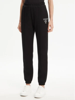 Guess Spodnie dresowe V5RB13 KC3D2 Czarny Regular Fit