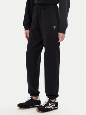 Guess Spodnie dresowe V5YB17 KCRP0 Czarny Regular Fit