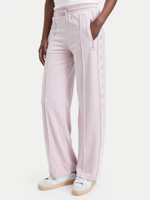 Guess Spodnie dresowe V6BB10 K6303 Różowy jasny Regular Fit