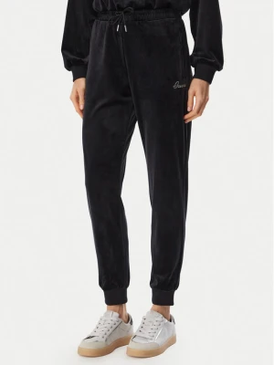 Guess Spodnie dresowe V6BB11 K6304 Czarny Regular Fit