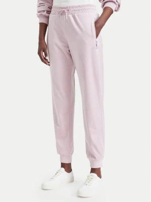Guess Spodnie dresowe V6BB11 K6304 Różowy jasny Regular Fit