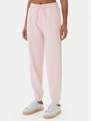 Guess Spodnie dresowe V6GB11 K3095 Różowy Regular Fit