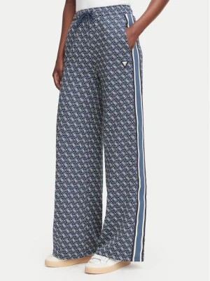 Guess Spodnie dresowe V6YB27 K5181 Granatowy Relaxed Fit