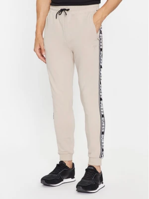 Guess Spodnie dresowe Z2YB19 K6ZS1 Beżowy Regular Fit