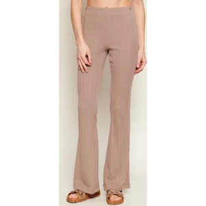 GUESS Spodnie dzianinowe BELEN | flare fit