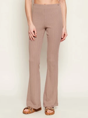 GUESS Spodnie dzianinowe BELEN | flare fit