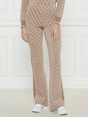 GUESS Spodnie dzianinowe | flare fit