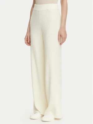Guess Spodnie dzianinowe O6BB01 Z1147 Kremowy Regular Fit