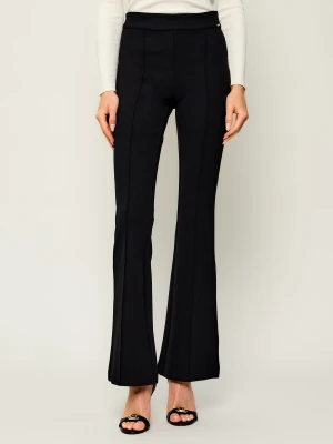 GUESS Spodnie Evelina | flare fit czarny