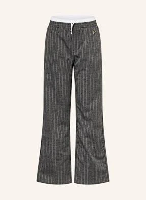 Guess Spodnie Marlena Tailored Fit grau