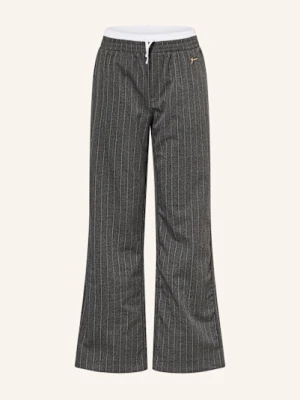 Guess Spodnie Marlena Tailored Fit grau