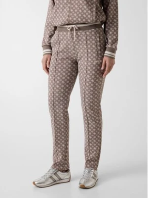 Guess Spodnie materiałowe 176829 Brązowy Slim Fit