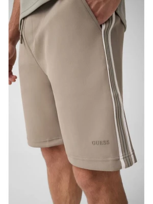 Guess Spodnie materiałowe 183578 Zielony Bermuda Fit