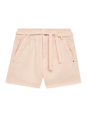Guess Spodnie materiałowe J5GD15 WH630 Różowy Regular Fit