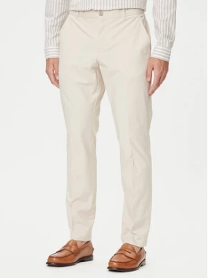 Guess Spodnie materiałowe M4YB01 WG9Z2 Écru Regular Fit