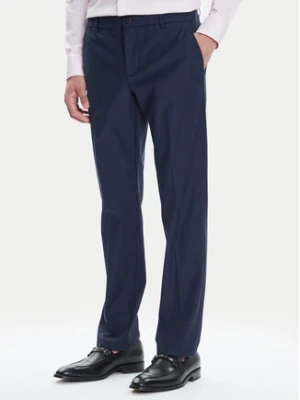 Guess Spodnie materiałowe M4YB01 WG9Z2 Granatowy Slim Fit